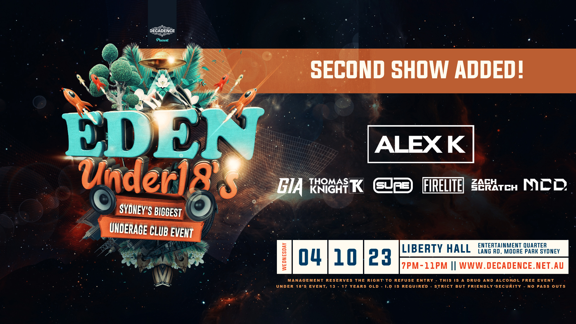 Eden U18’s (Second Show)