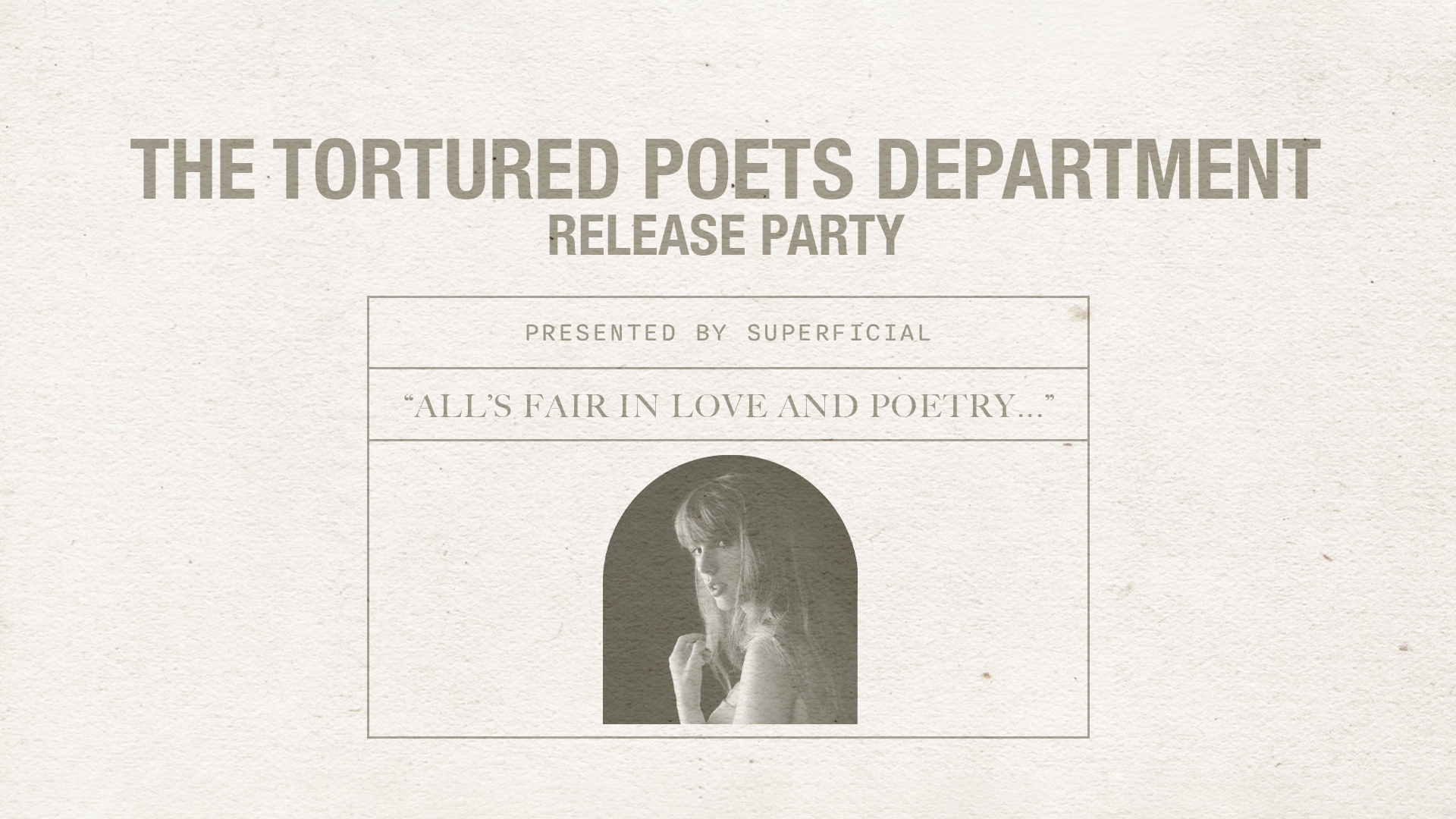 The Tortured Poets Dept. Release Party